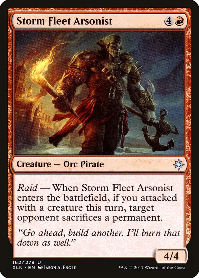 Storm Fleet Arsonist [Ixalan] | Grognard Games