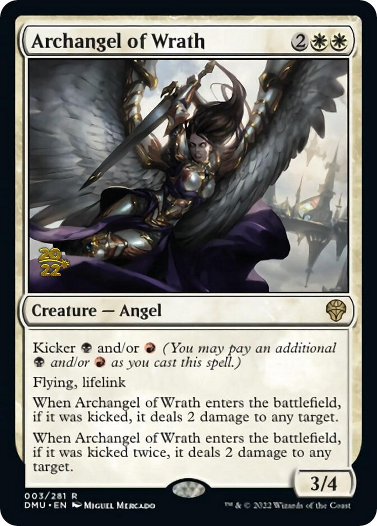 Archangel of Wrath [Dominaria United Prerelease Promos] | Grognard Games