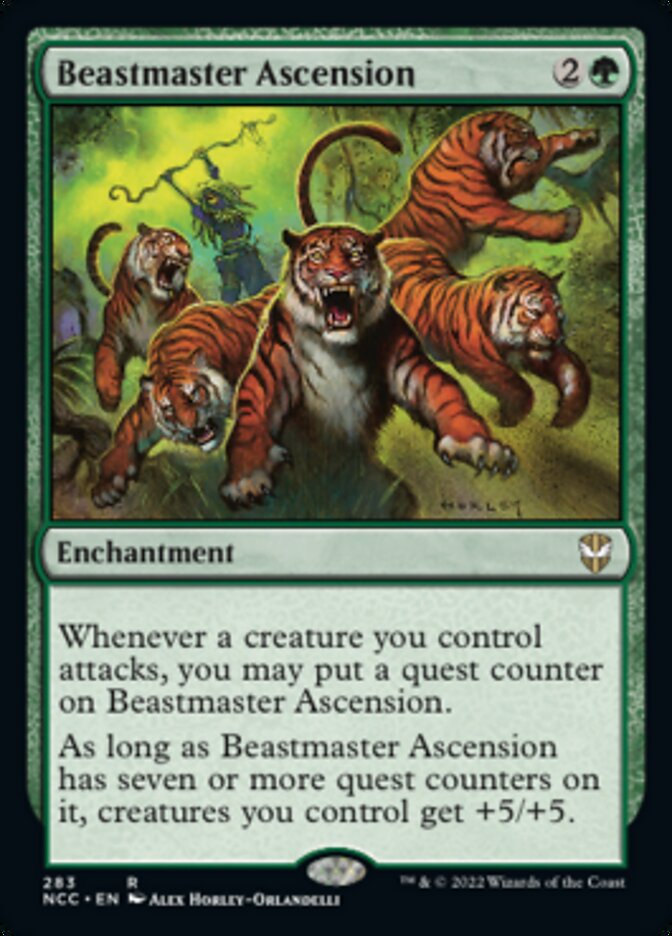 Beastmaster Ascension [Streets of New Capenna Commander] | Grognard Games