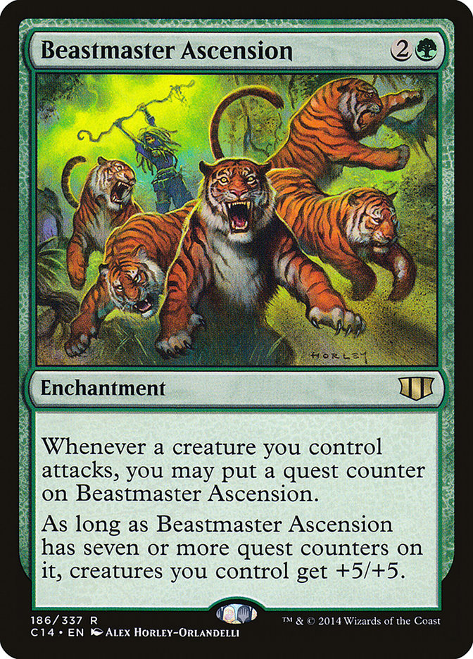 Beastmaster Ascension [Commander 2014] | Grognard Games