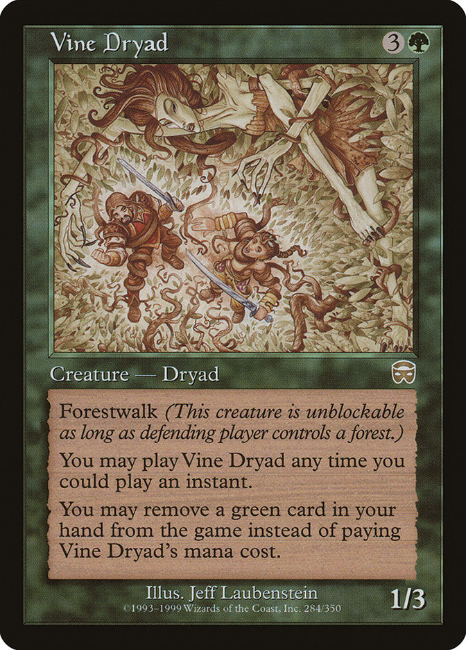 Vine Dryad [Mercadian Masques] | Grognard Games