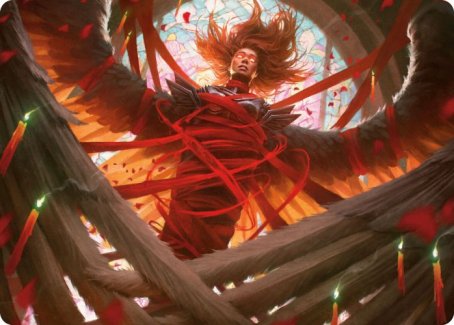 Sigarda's Imprisonment Art Card [Innistrad: Crimson Vow Art Series] | Grognard Games