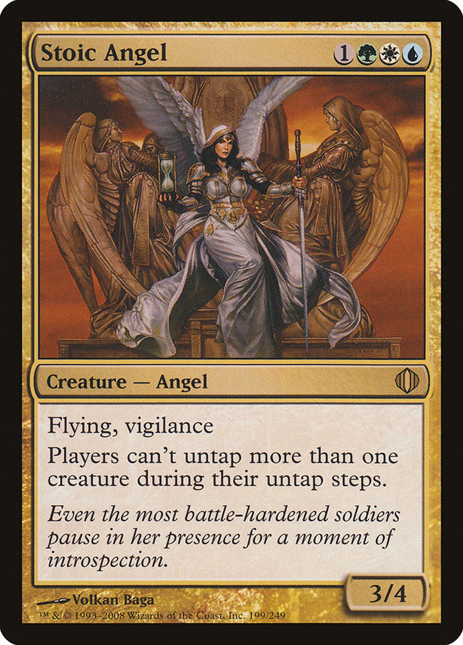 Stoic Angel [Shards of Alara] | Grognard Games