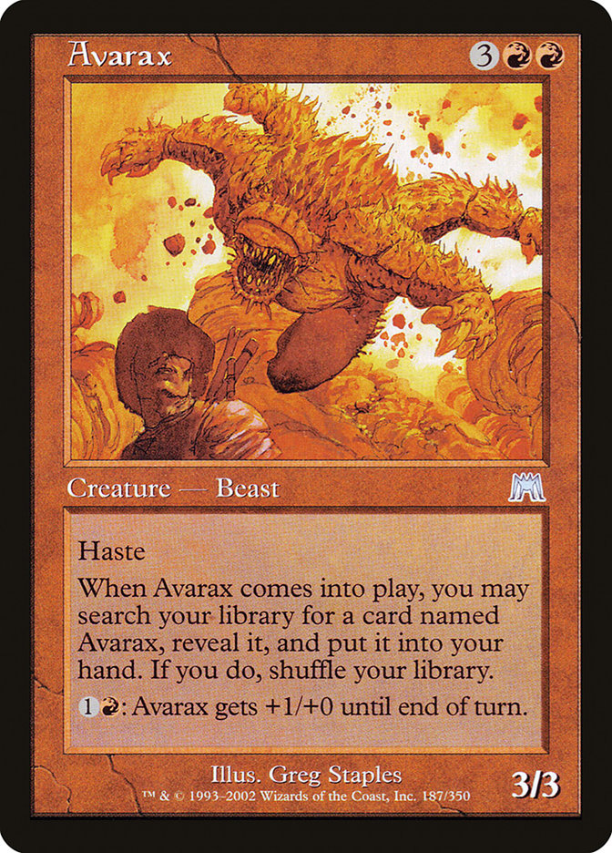 Avarax [Onslaught] | Grognard Games