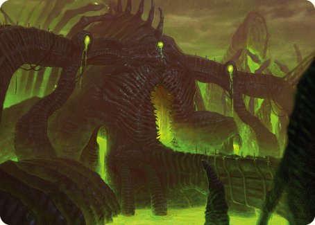 The Dross Pits Art Card [Phyrexia: All Will Be One Art Series] | Grognard Games