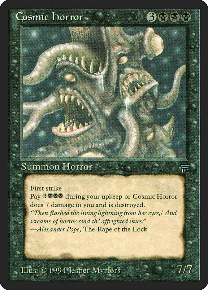 Cosmic Horror [Legends] | Grognard Games