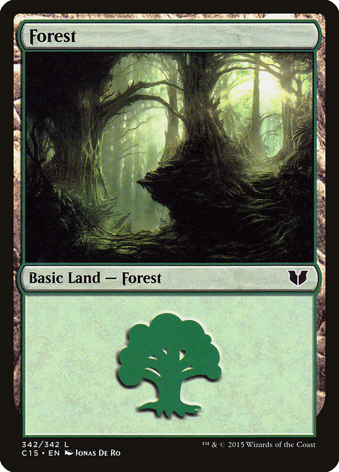 Forest (342) [Commander 2015] | Grognard Games