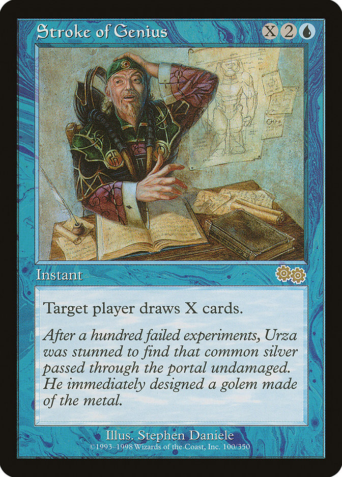 Stroke of Genius [Urza's Saga] | Grognard Games