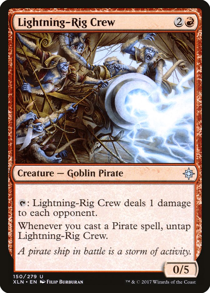 Lightning-Rig Crew [Ixalan] | Grognard Games