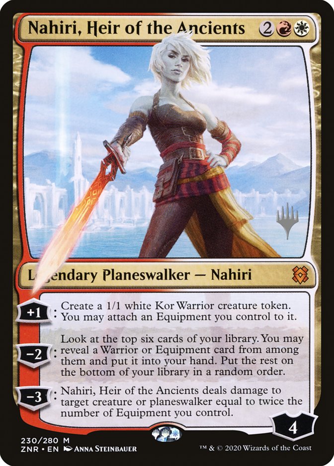 Nahiri, Heir of the Ancients (Promo Pack) [Zendikar Rising Promos] | Grognard Games