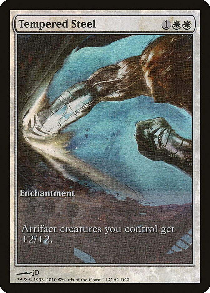 Tempered Steel (Game Day) (Extended) [Scars of Mirrodin Promos] | Grognard Games