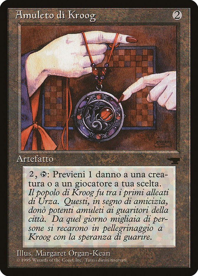 Amulet of Kroog (Italian) - "Amuleto di Kroog" [Rinascimento] | Grognard Games