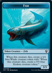 Beast (010) // Fish Token [Commander 2021 Tokens] | Grognard Games