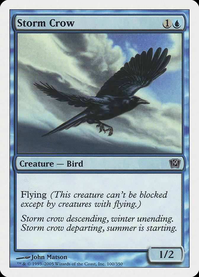 Storm Crow [Ninth Edition] | Grognard Games