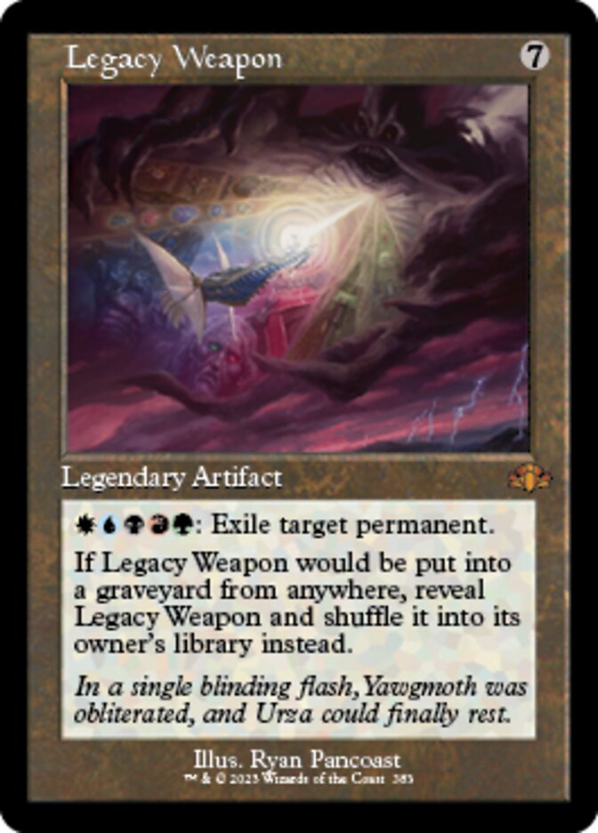 Legacy Weapon (Retro) [Dominaria Remastered] | Grognard Games