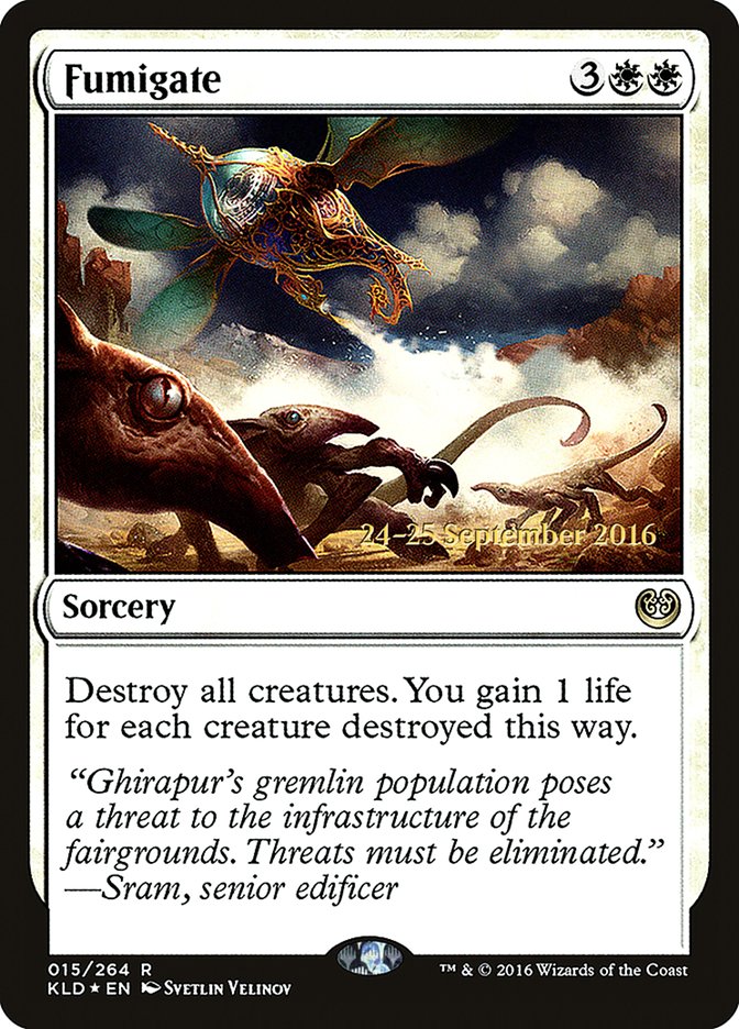 Fumigate  [Kaladesh Prerelease Promos] | Grognard Games