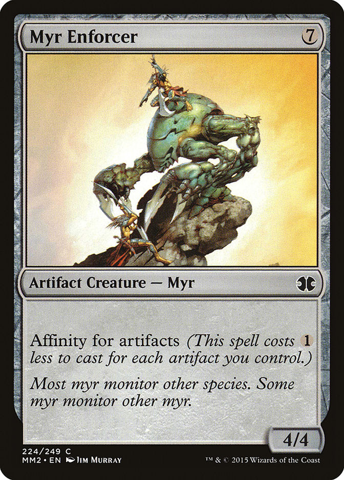 Myr Enforcer [Modern Masters 2015] | Grognard Games