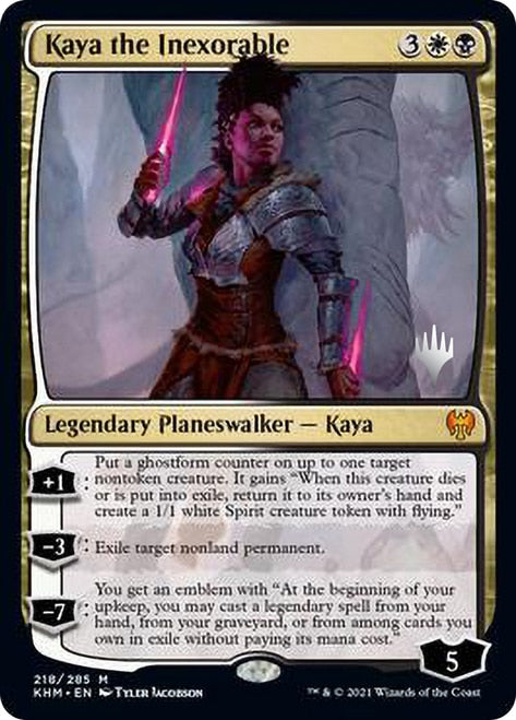 Kaya the Inexorable [Kaldheim Promos] | Grognard Games