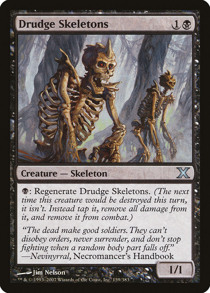 Drudge Skeletons [Tenth Edition] | Grognard Games