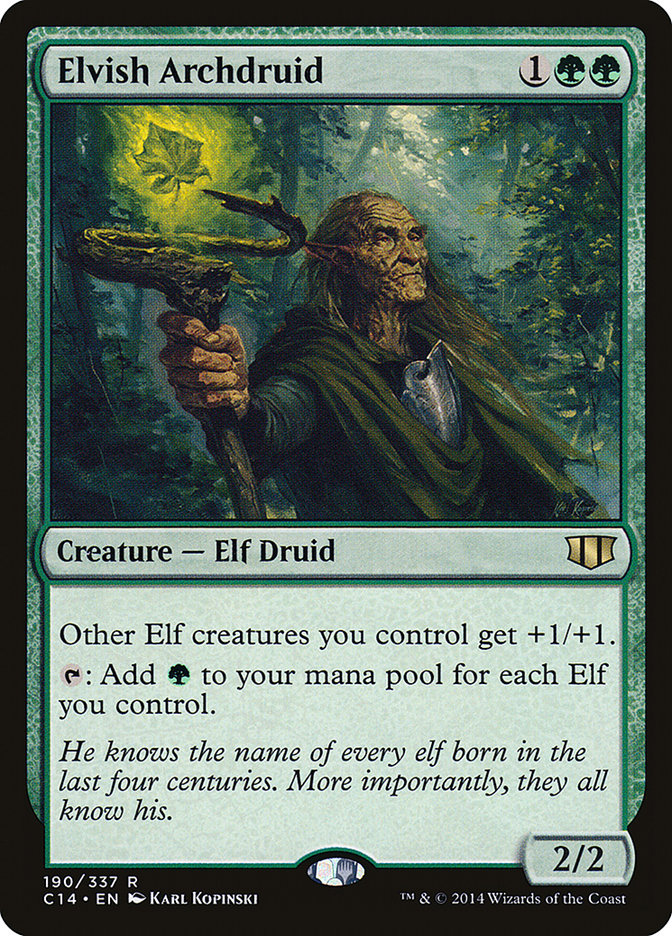 Elvish Archdruid [Commander 2014] | Grognard Games