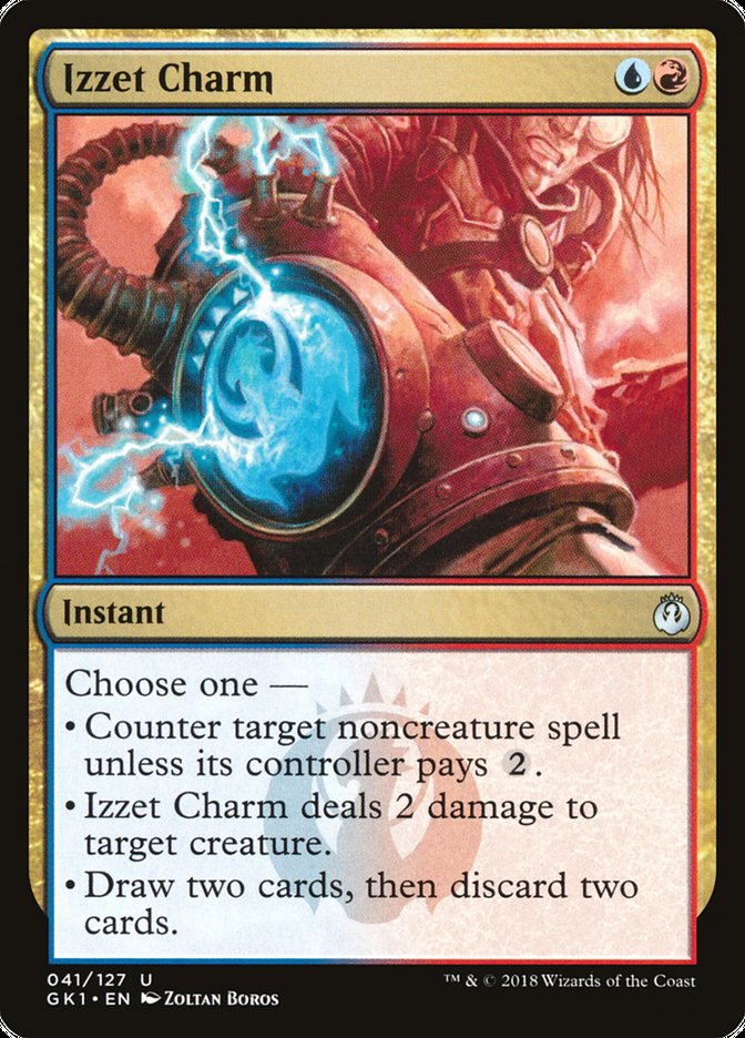 Izzet Charm [Guilds of Ravnica Guild Kit] | Grognard Games