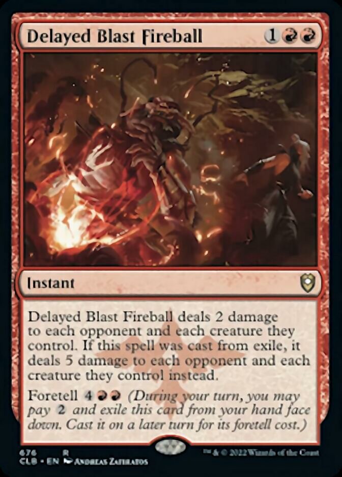 Delayed Blast Fireball [Commander Legends: Battle for Baldur's Gate] | Grognard Games