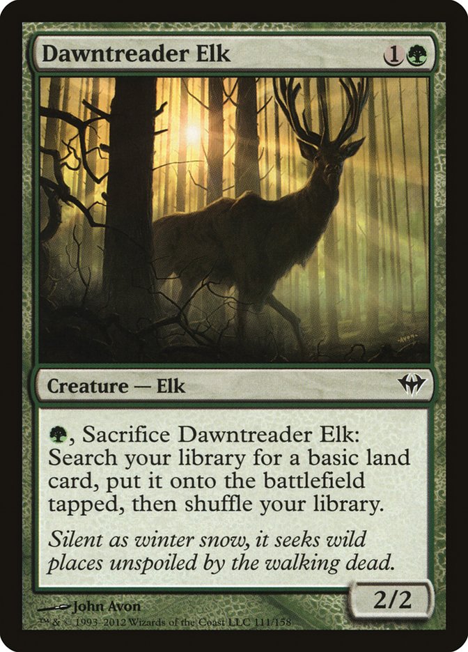 Dawntreader Elk [Dark Ascension] | Grognard Games