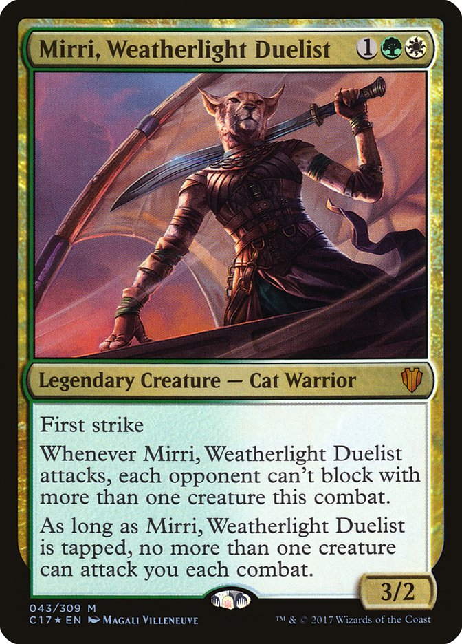 Mirri, Weatherlight Duelist [Commander 2017] | Grognard Games