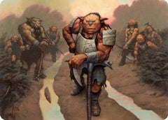 Hobgoblin Bandit Lord Art Card [Dungeons & Dragons: Adventures in the Forgotten Realms Art Series] | Grognard Games