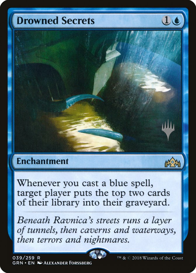 Drowned Secrets (Promo Pack) [Guilds of Ravnica Promos] | Grognard Games