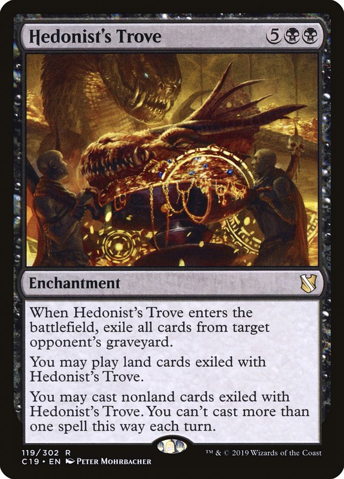 Hedonist's Trove [Commander 2019] | Grognard Games