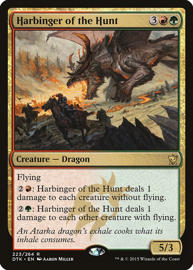 Harbinger of the Hunt [Dragons of Tarkir] | Grognard Games