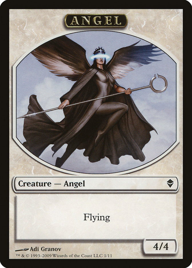 Angel [Zendikar Tokens] | Grognard Games