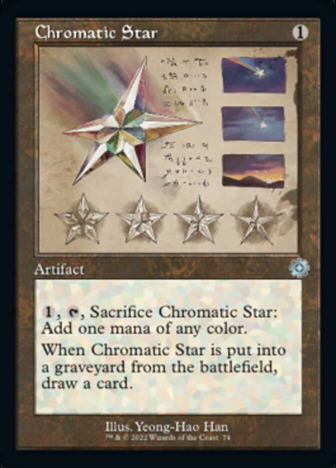 Chromatic Star (Retro Schematic) [The Brothers' War Retro Artifacts] | Grognard Games