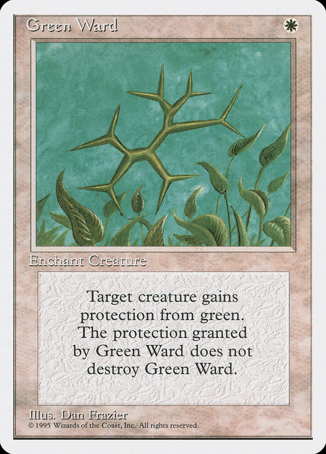 Green Ward [Fourth Edition] | Grognard Games