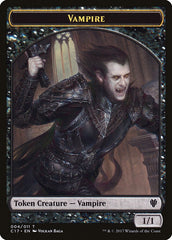 Bat // Vampire Double-sided Token [Commander 2017 Tokens] | Grognard Games