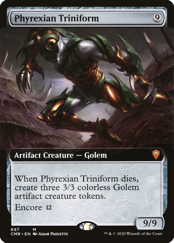 Phyrexian Triniform (Extended) [Commander Legends] | Grognard Games