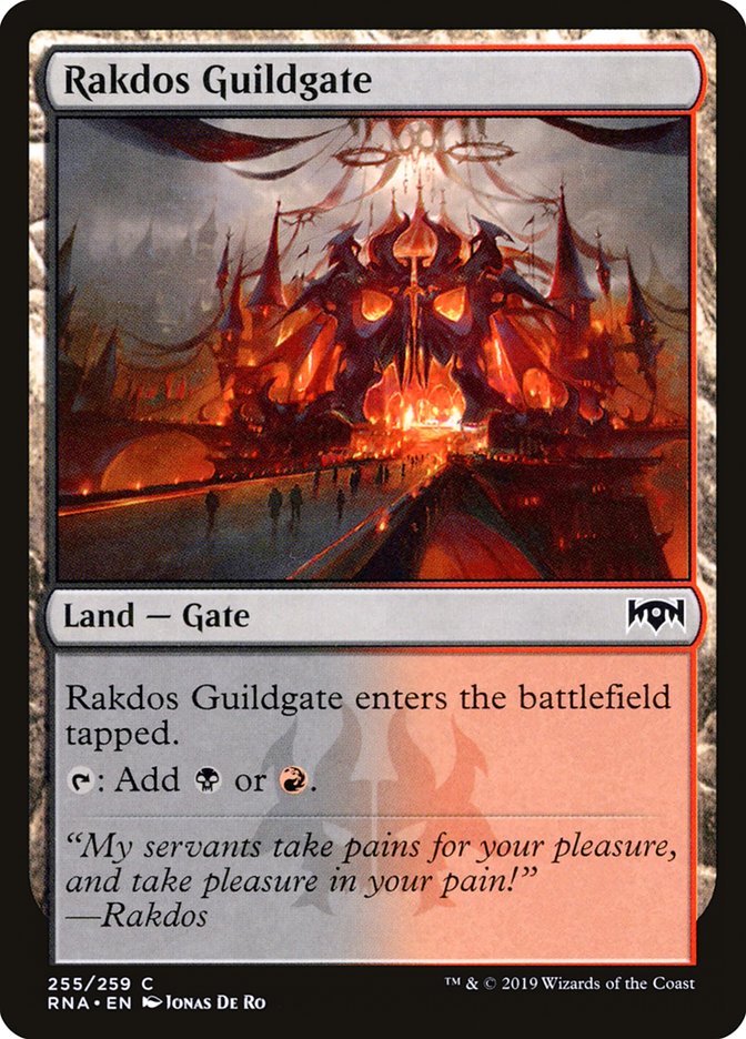 Rakdos Guildgate (255/259) [Ravnica Allegiance] | Grognard Games