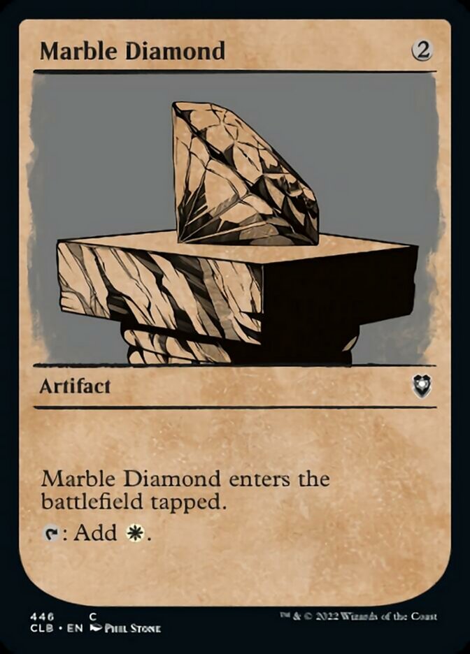 Marble Diamond (Showcase) [Commander Legends: Battle for Baldur's Gate] | Grognard Games