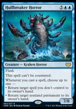 Hullbreaker Horror (Promo Pack) [Innistrad: Crimson Vow Promos] | Grognard Games