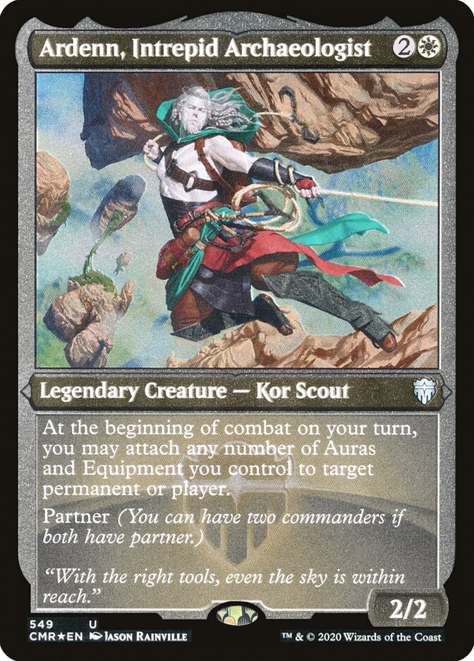 Ardenn, Intrepid Archaeologist (Etched) [Commander Legends] | Grognard Games