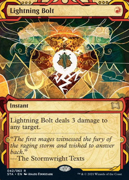 Lightning Bolt (Etched Foil) [Strixhaven Mystical Archive] | Grognard Games