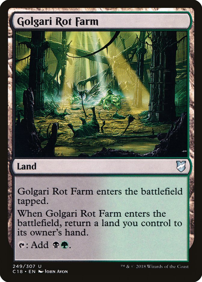 Golgari Rot Farm [Commander 2018] | Grognard Games