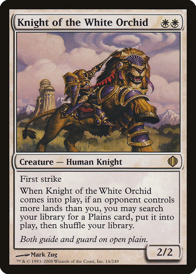 Knight of the White Orchid [Shards of Alara] | Grognard Games