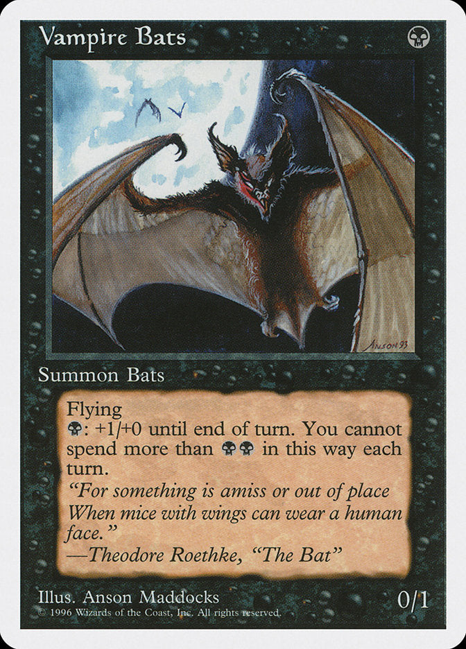 Vampire Bats [Introductory Two-Player Set] | Grognard Games