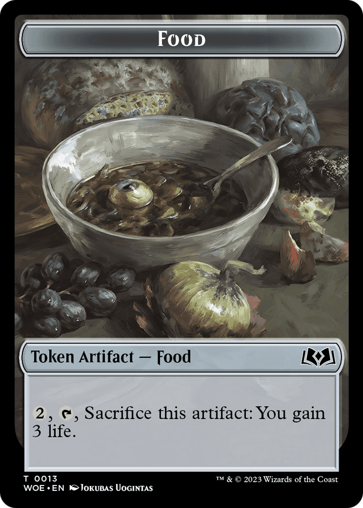 Food (0013) Token [Wilds of Eldraine Tokens] | Grognard Games