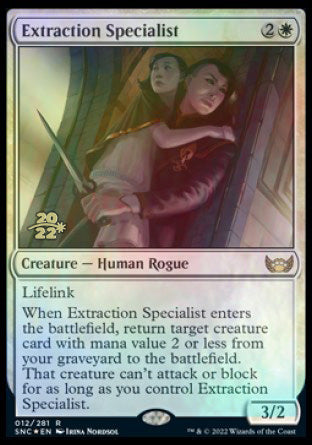 Extraction Specialist [Streets of New Capenna Prerelease Promos] | Grognard Games