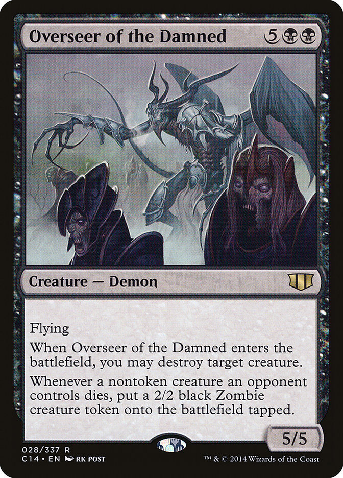 Overseer of the Damned [Commander 2014] | Grognard Games
