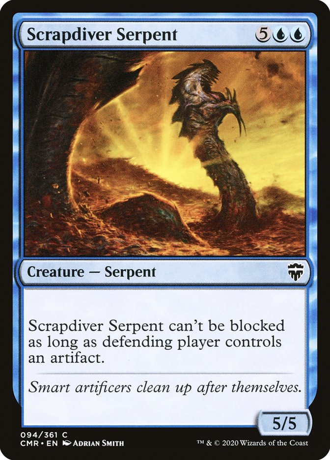 Scrapdiver Serpent [Commander Legends] | Grognard Games