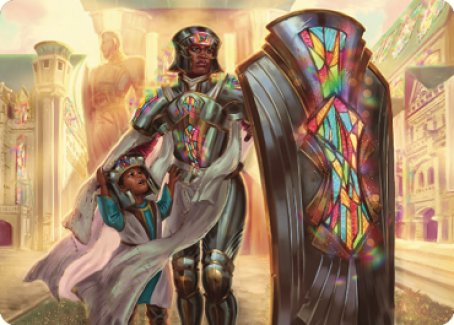 Guardian of New Benalia Art Card [Dominaria United Art Series] | Grognard Games